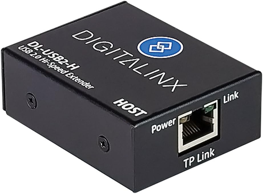 DigitaLinx DL-USB2-H | Anfitrión extensor de par trenzado de alta velocidad USB 2.0