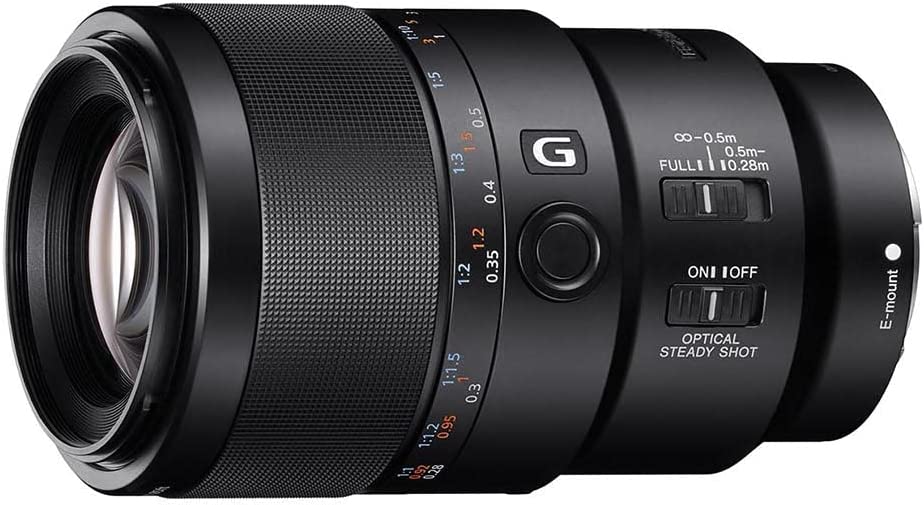 Sony G Lens SEL90M28G Lente Telefoto Macro montura E Full Frame FE 90mm F2.8 OSS