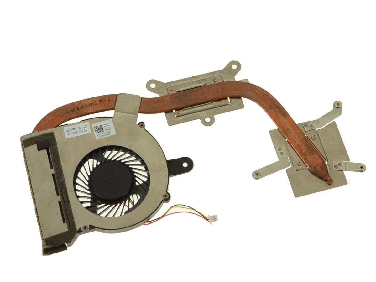 Cooler Fan Replacement For Dell Inspiron 15 (3558) CPU Heatsink and Fan for Discrete Nvidia Graphics