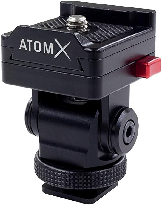 ATOMOS ATOMXMMQR1 - Soporte para monitor con placa de liberación rápida, color negro