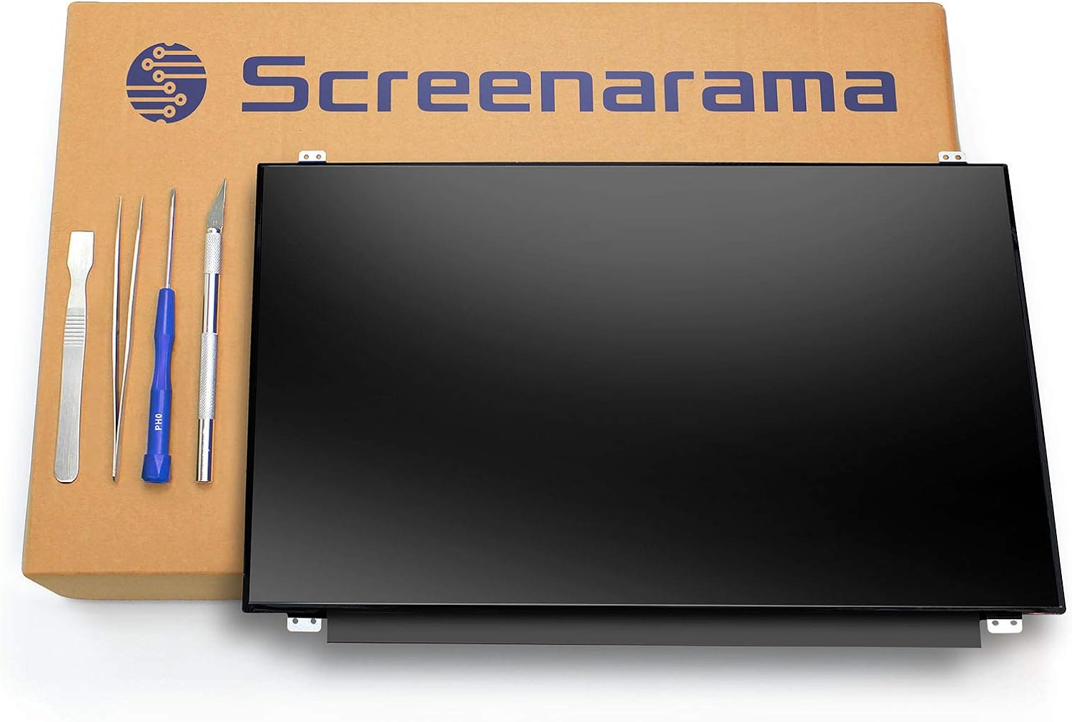 SCREENARAMA pantalla de repuesto para HP P/N L13835-001, HD 1366x768, mate, pantalla LED LCD con herramientas
