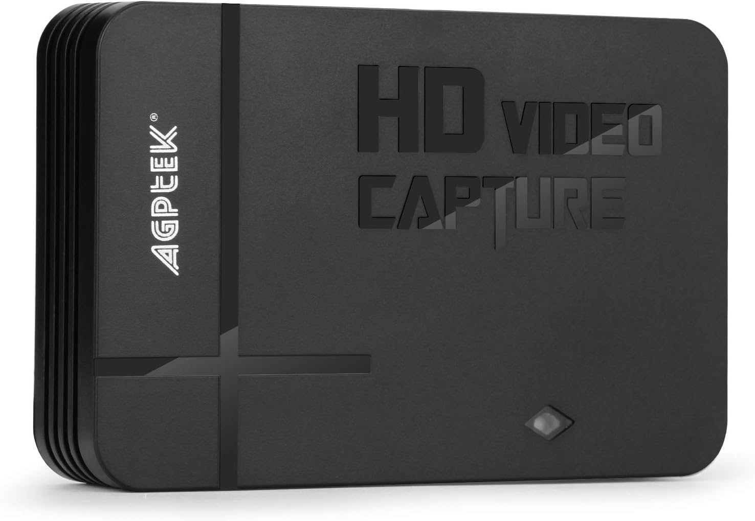 AGPTEK Captura de video de captura de videojuegos HD 1080P HDMI/AV grabadora Xbox 360&One/PS3 PS4, micrófono compatible con entrada HDMI y AV
