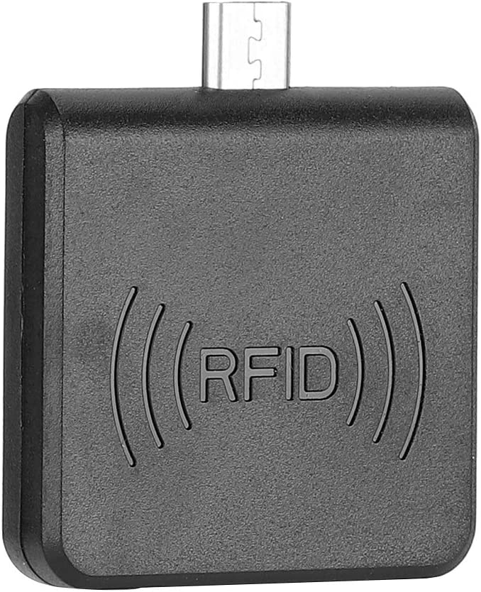 Lector RFID con Interfaz Micro USB, Mini Lector de Tarjetas RFID