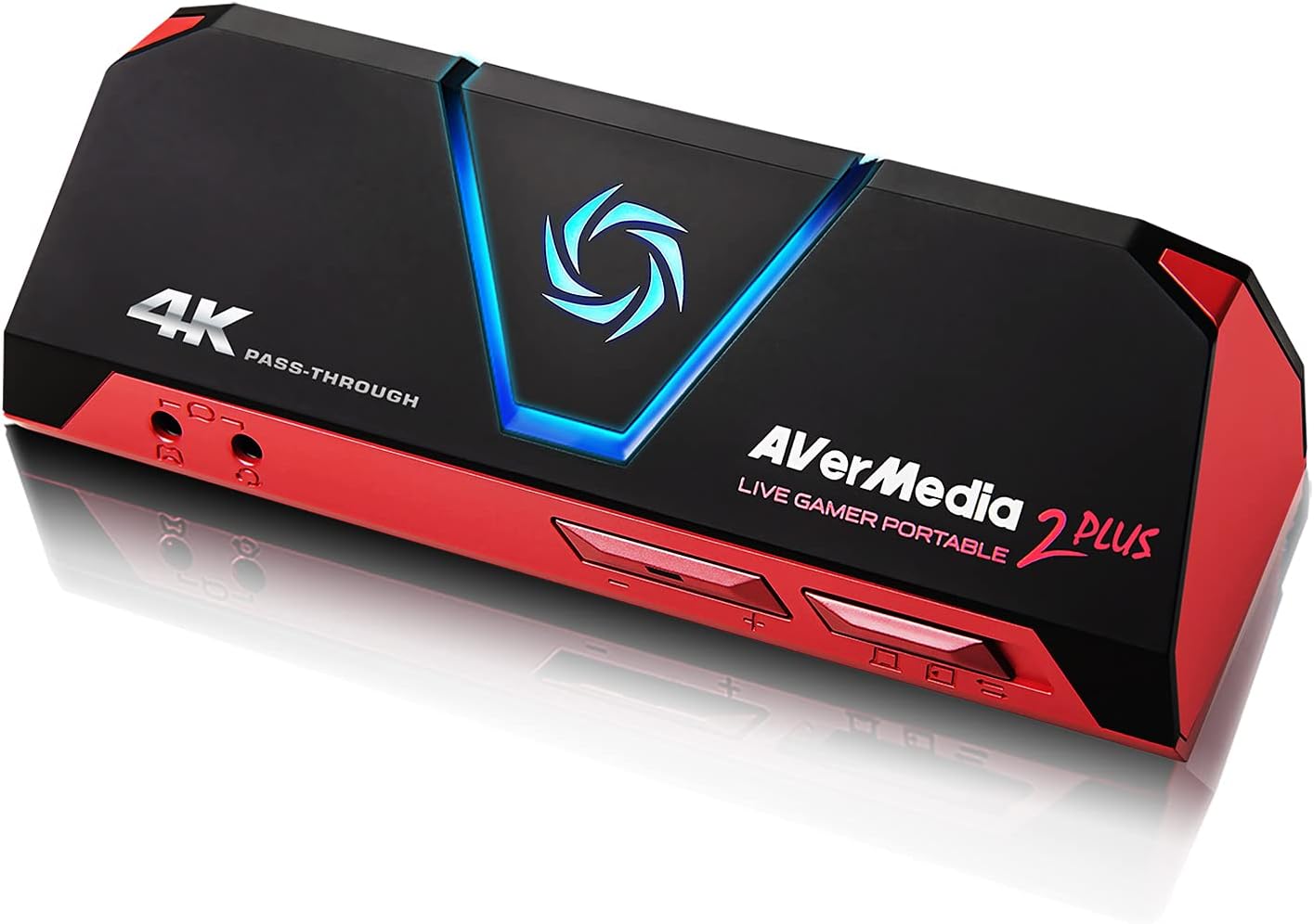 AVerMedia GC513 Live Gamer Portable 2 Plus - Tarjeta de captura de paso 4K para transmisión de juegos, grabación Full HD 1080p60 y creación de contenido en Windows 11 y MacOS 10.13 o posterior