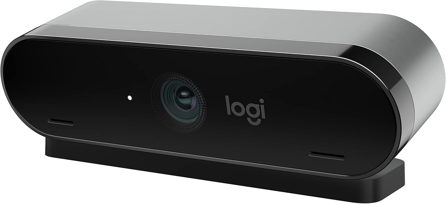 LOGITECH 4K PRO MAGNETIC WEBCAM PARA DISPLAY XDR - VIDEOLLAMADAS ULTRA 4K HD, CORRECCIÓN DE LUZ HD, GRAN ANGULAR, PARA MICROSOFT TEAMS, ZOOM, GOOGLE MEET EN PC/MAC - NEGRA