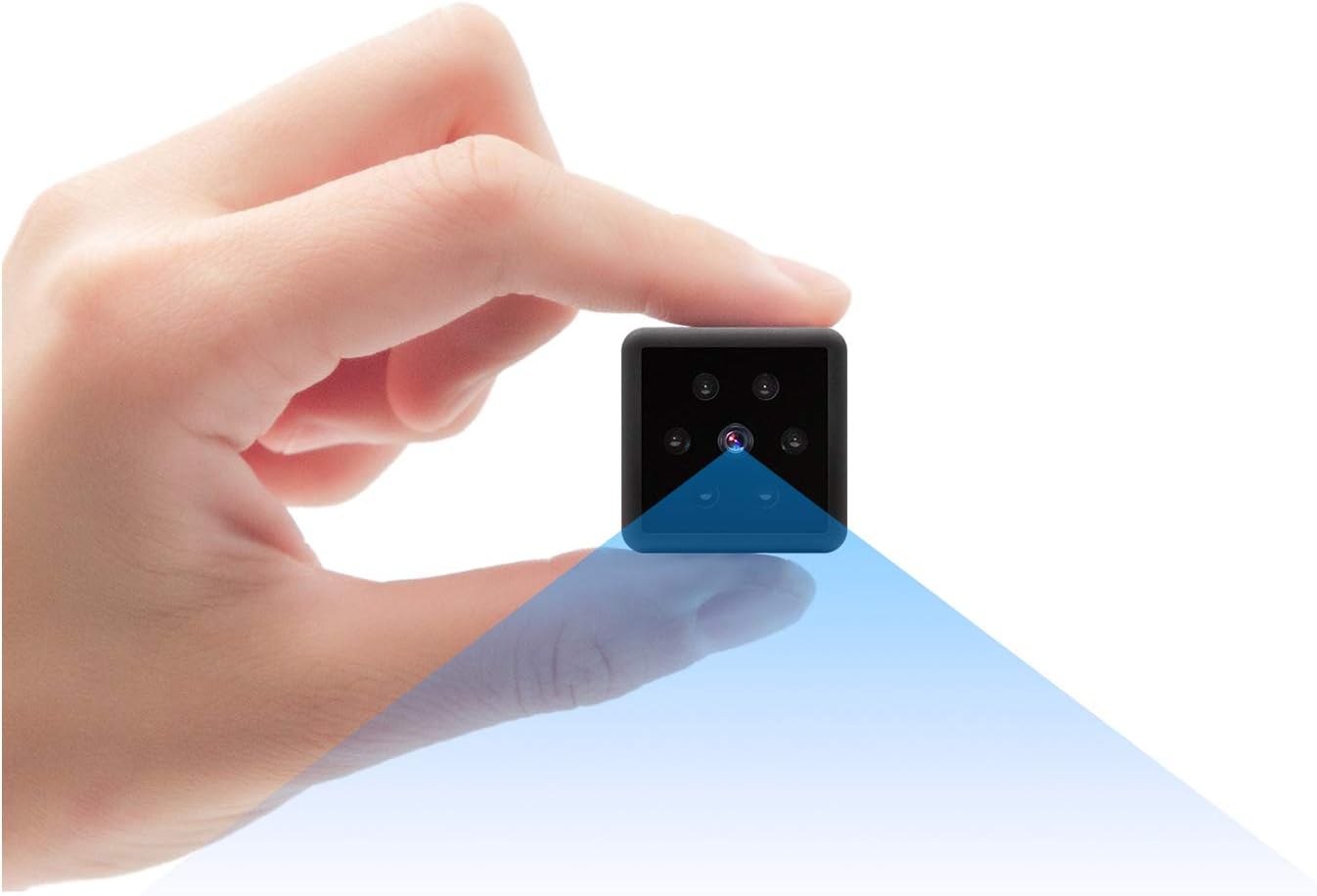 Camara Espia, Mini Camara Espia 1080P HD Cámara Espía de Seguridad con Visión Nocturna Detección de Movimiento Grabación en Bucle Mini Camara para Interiores o Exteriores Admite Tarjeta Micro SD 128GB