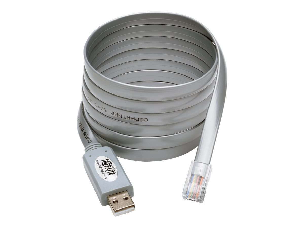 CABLE USB Tripp Lite USB to RJ45 Cisco Serial Roll over  Type A RJ45 M/M 6 ft