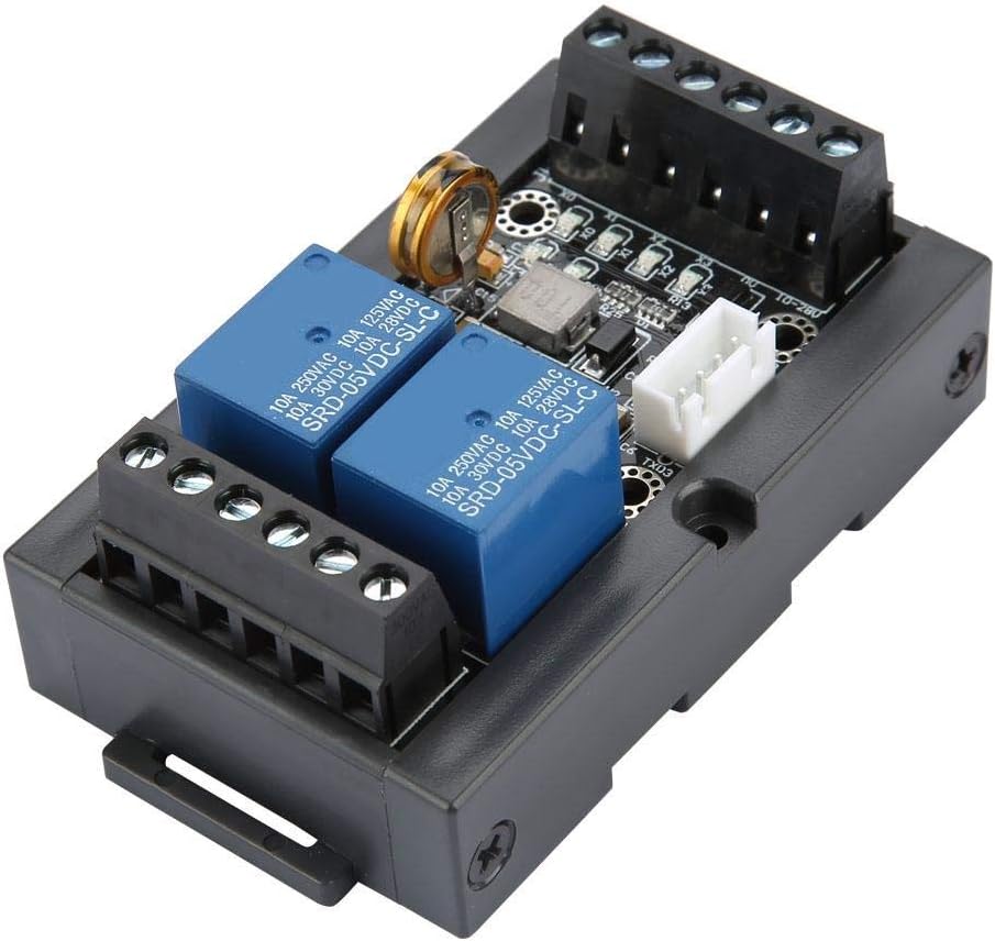 PLACA DE CONTROL PLC FX1N-06MR PLACA DE CONTROL INDUSTRIAL PLC DRIVER LÓGICO PROGRAMABLE MÓDULO DE RETARDO DE RELÉ CON CIRCUITO DE SINCRONIZACIÓN INTEGRADO