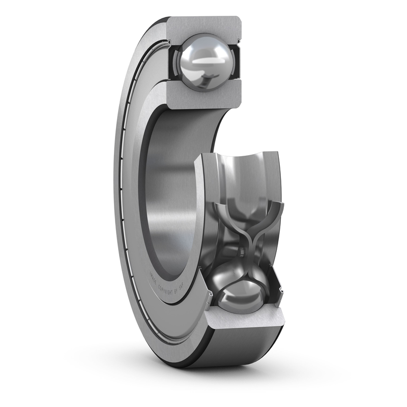 RODAMIENTO DE BOLAS DE RANURA PROFUNDA CON PROTECCIÓN METÁLICA SKF 6312-Z 60 X 130 X 31 MM