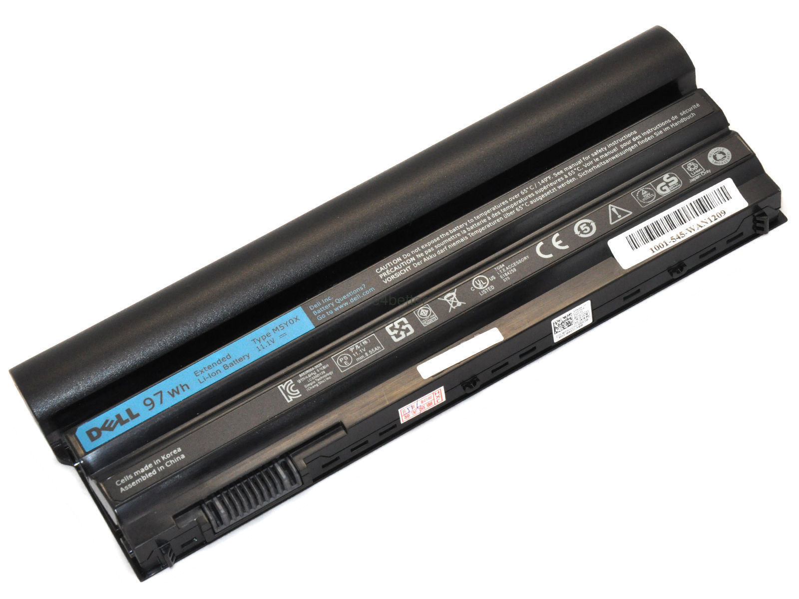 9-Cell 97 Wh Battery for Dell Latitude 6530