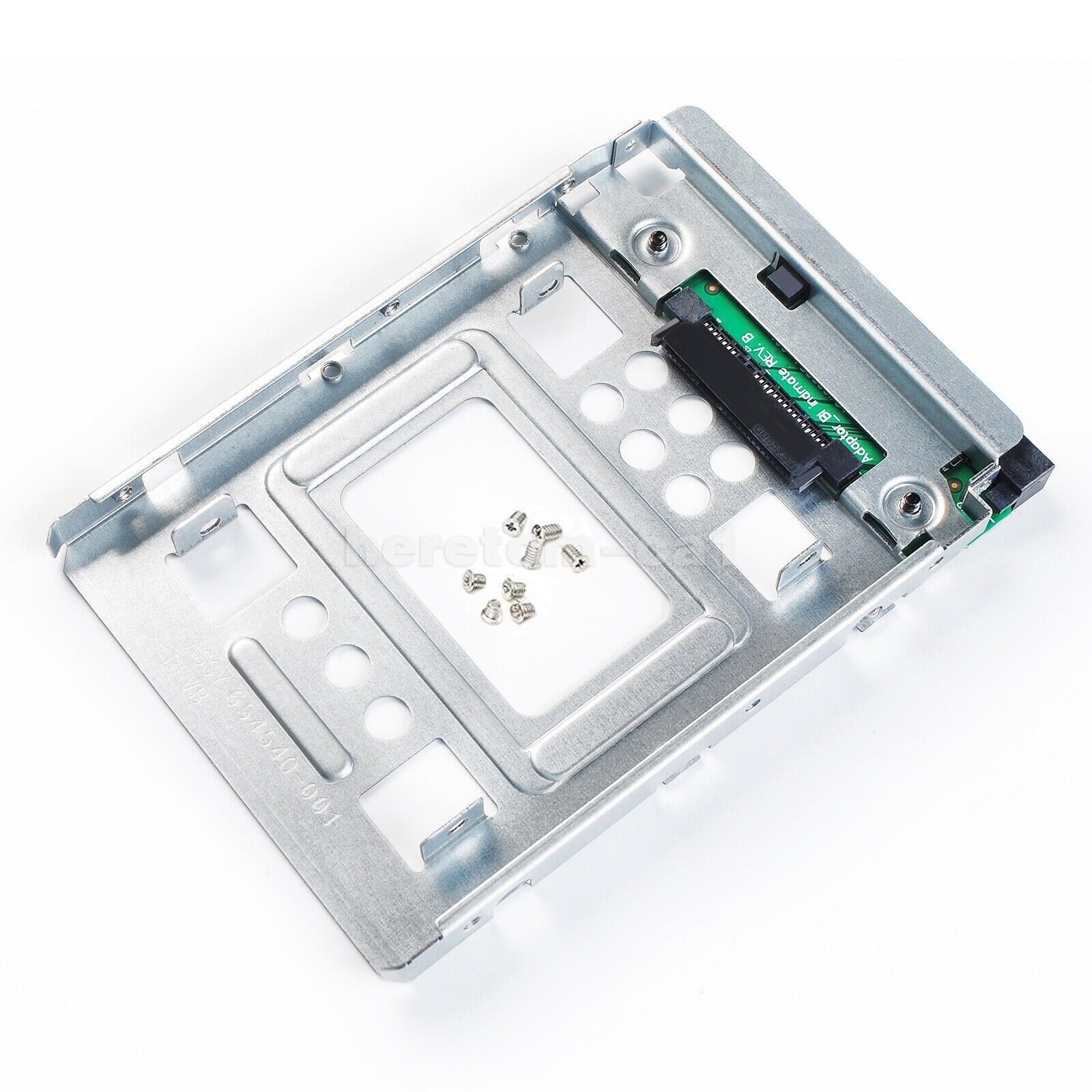 Soporte de bandeja de caddy adaptador 654540-001 para HP SATA/SSD 2,5"" a 3,5"" para soporte de bandeja de disco duro