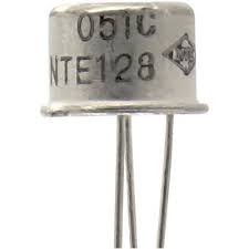NTE Electronics NTE128 Transistor, bipolar, silicio, NPN, amplificador, conductor, interruptor, VCEO 80V, IC 1A, paladio 0.8W