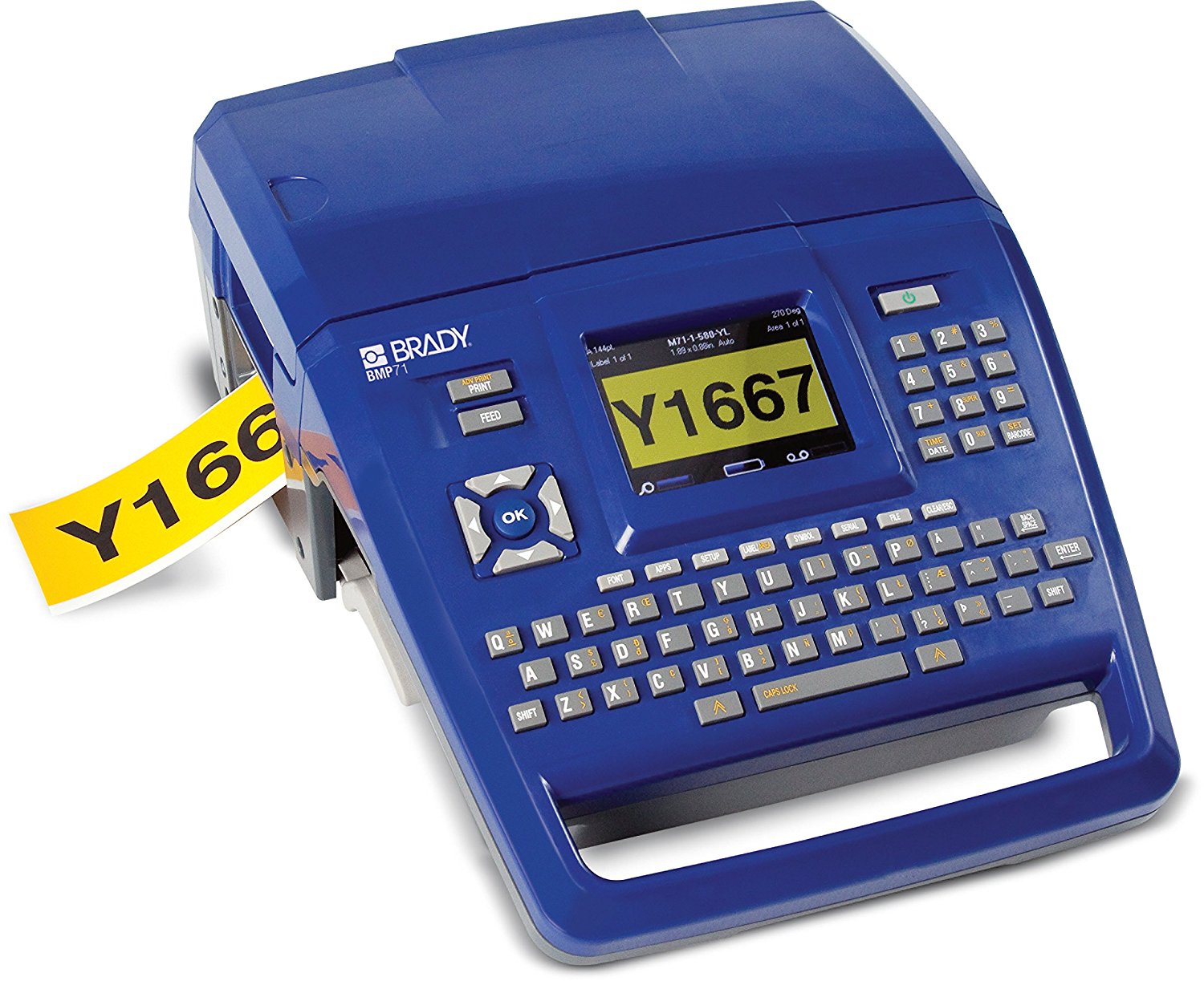 Brady BMP71 Label Printer with Quick Charger and USB Connectivity (BMP71-QC)