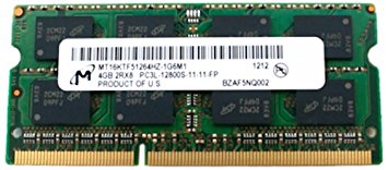 HP 691740-001 4GB, 1600MHz, PC3L-12800 DDR3L DIMM MODULO DE MEMORIA
