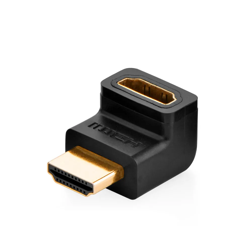 Cople HDMI MANHATTAN , HDMI, HDMI, Hembra/Macho, Negro en Angulo