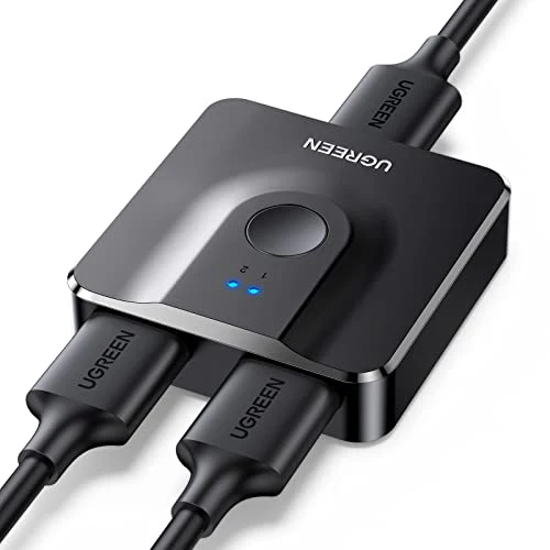 SWITCH DIVISOR UGREEN HDMI 4K 60Hz , SPLITTER, BIDIRECCIONAL, 2 ENTREGDAS 1 SALIDA/1 ENTRADA 2 SALIDAS