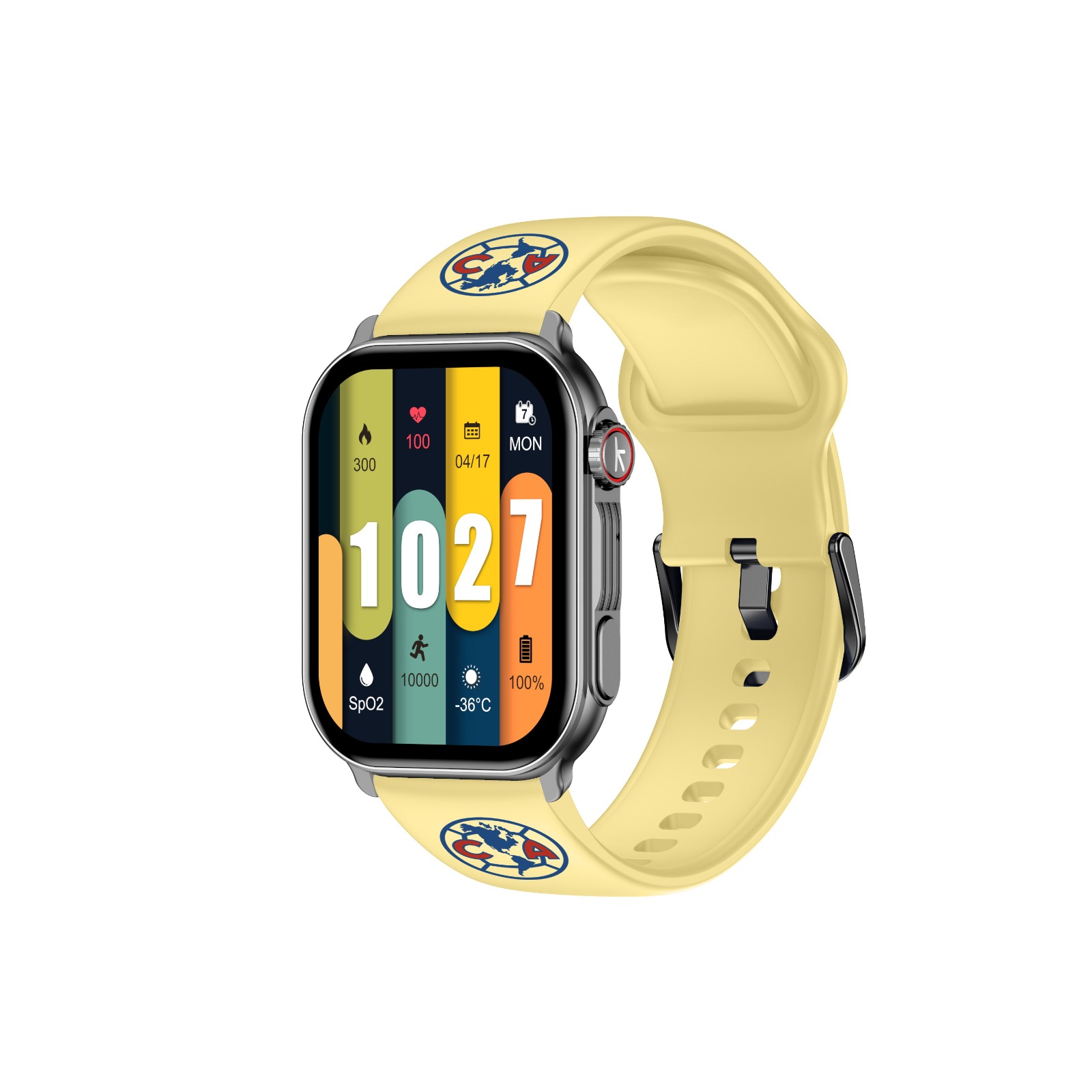 SMARTWATCH KIESLECT, SCREEN 2,01, AMOLED, 410 X 520, 300 mAh, EDICION CLUB AMERICA