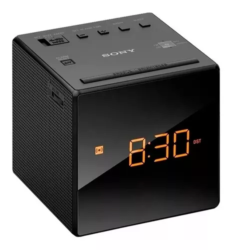 Radio reloj alarma Sony ICF-C1 AM/FM pantalla LED negro ICFC1