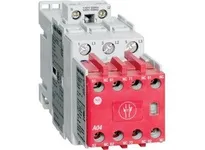 Safety Contactor, IEC, 9 A, 24-60V 50-60 Hz/20-60V DC Low Consumption, 3 NO Poles, 1 NO 0 NC Auxiliary Contacts, 2 NO 2 NC Safety Auxiliary Contacts, Screw Terminals