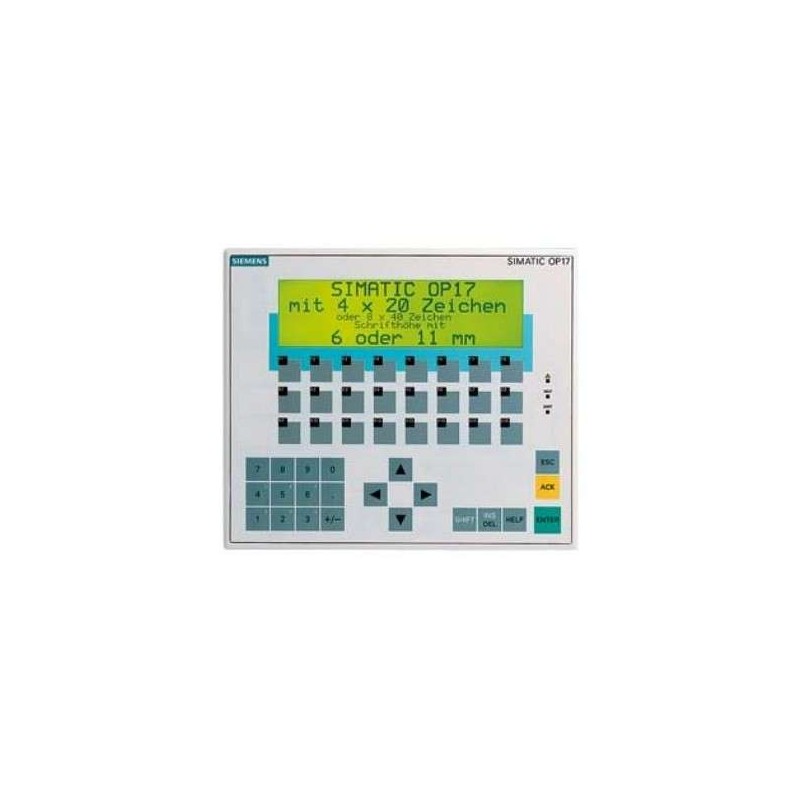 PANEL DE OPERADOR 6AV3 617-1JC30-0AX1 SIEMENS 6AV3617-1JC30-0AX1 PANTALLA LC.