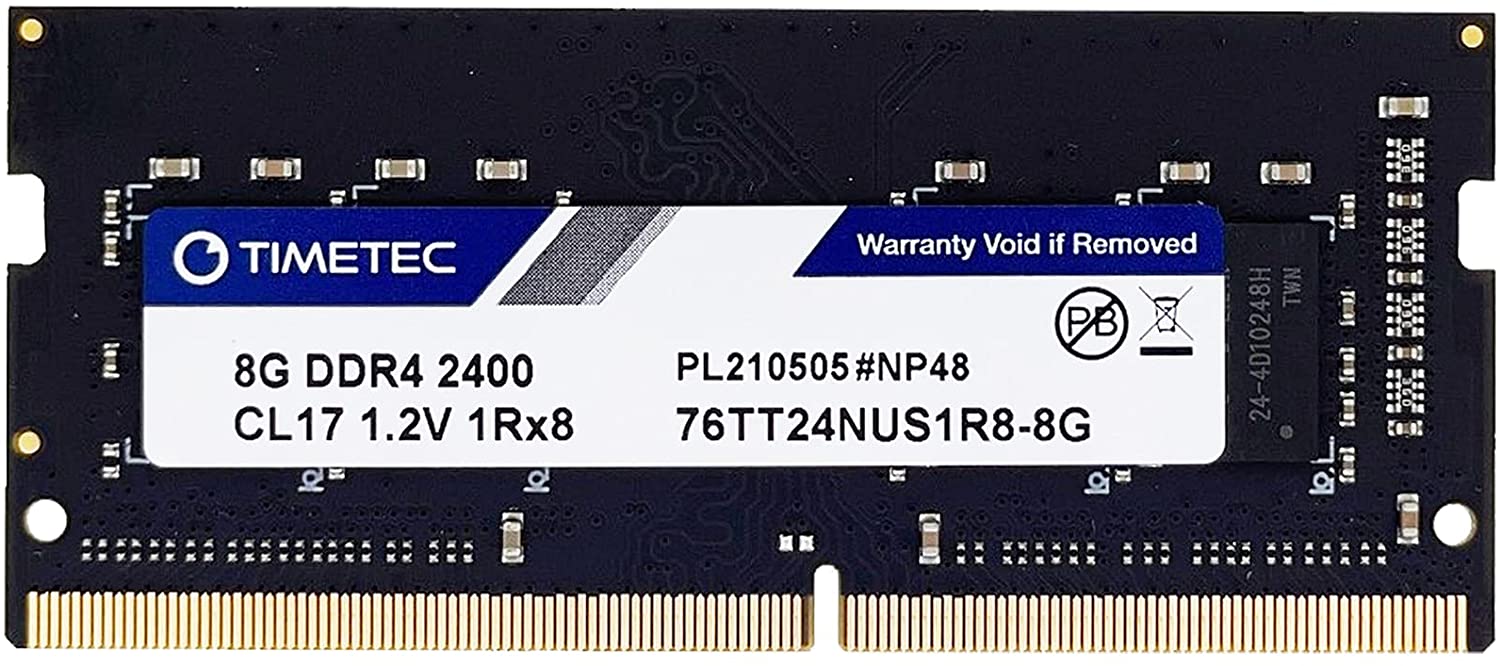 Timetec 4 GB DDR4 2400 MHz PC4-19200 no ECC sin búfer 1.2 V CL17