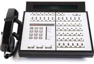 Consola de pantalla auxiliar de Avaya 302D (700381759) - Negro incluye adaptador, cable telefónico y kit auricular y base