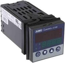Jumo QUANTROL PID Temperature Controller 48 x 48mm 1 (Analogue) 1 Binary Input 2 Output Analogue Relay 110