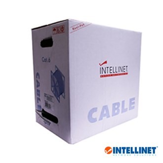 BOBINA INTELLINET CAT6 CCA 305M SOLIDA GRIS