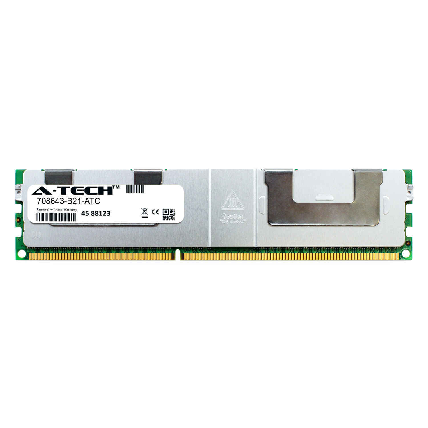 32GB DDR3 PC3-14900L 1866MHz LRDIMM (HP 708643-B21 Equivalent) Server Memory RAM