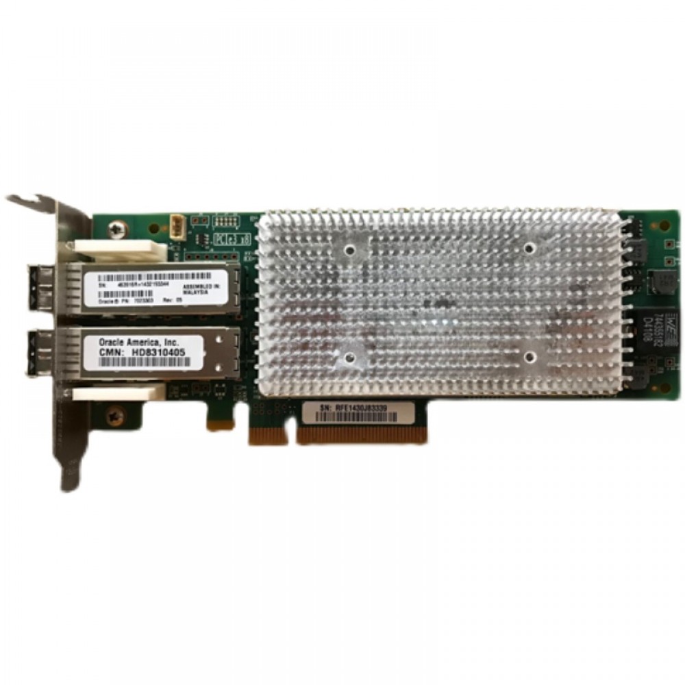 ORACLE SUN STORAGE ADAPTADOR DE BUS DE HOST UNIVERSAL PCIE DE CANAL DE FIBRA DE 16 GB 7101674 7023303 QLOGIC QLE8362-ORL