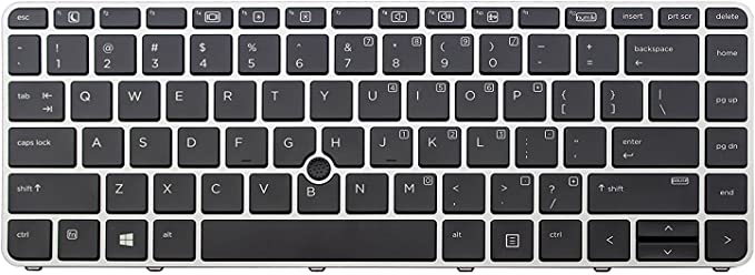 teclado: US Inglés para HP 836307 – 001 821176 – 001 US Keyboard con marco