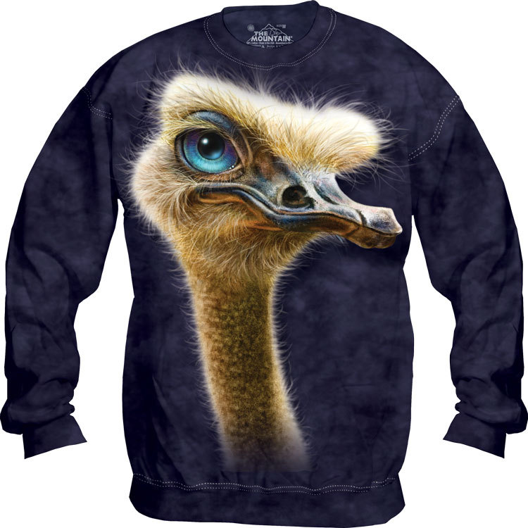 Ostrich Totem Crew Sweatshirt