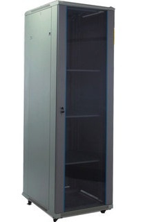 INTELLINET GABINETE 19  26U 0 X 800 PUERTA DE CRISTAL