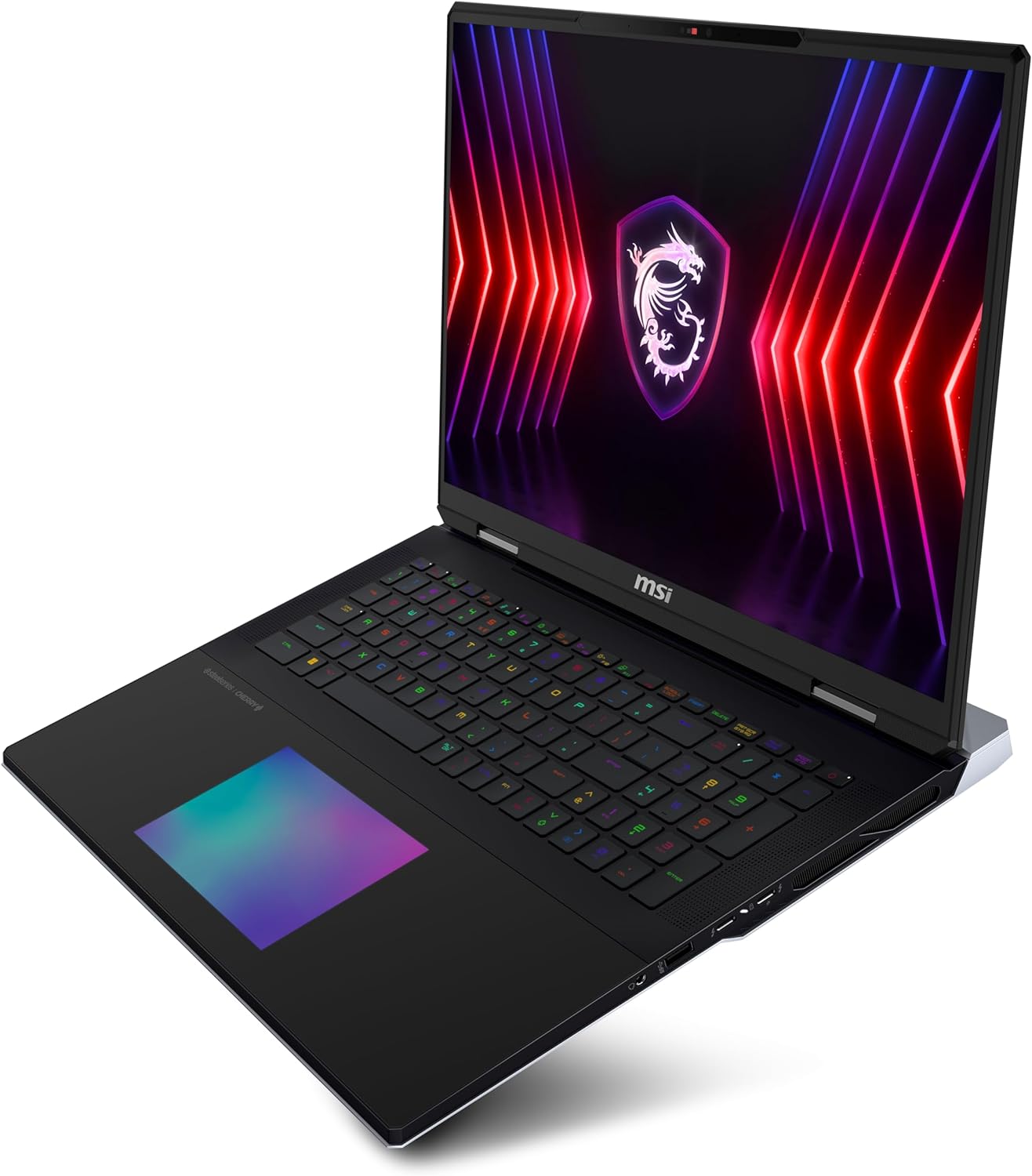 MSI TITAN 18 HX 1" 120HZ MINILED UHD+ LAPTOP PARA JUEGOS: INTEL CORE I9-14900HX, NVIDIA GEFORCE RTX 4090, 128GB DDR5, 4TB NVME SSD, 2X THUNDERBOLT 4, COOLER BOOST 5, WIN 11 PRO: NEGRO A14VIG-036US