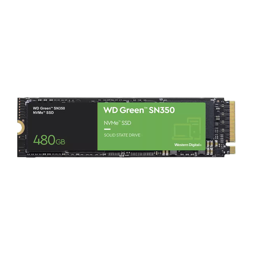 Unidad De Estado Solido Ssd M.2 Western Digital Green Sn350 960gb, Nvme, Pcie, Lectura 2400 Mb/s, Escritura 1900 Mb/s, M.2