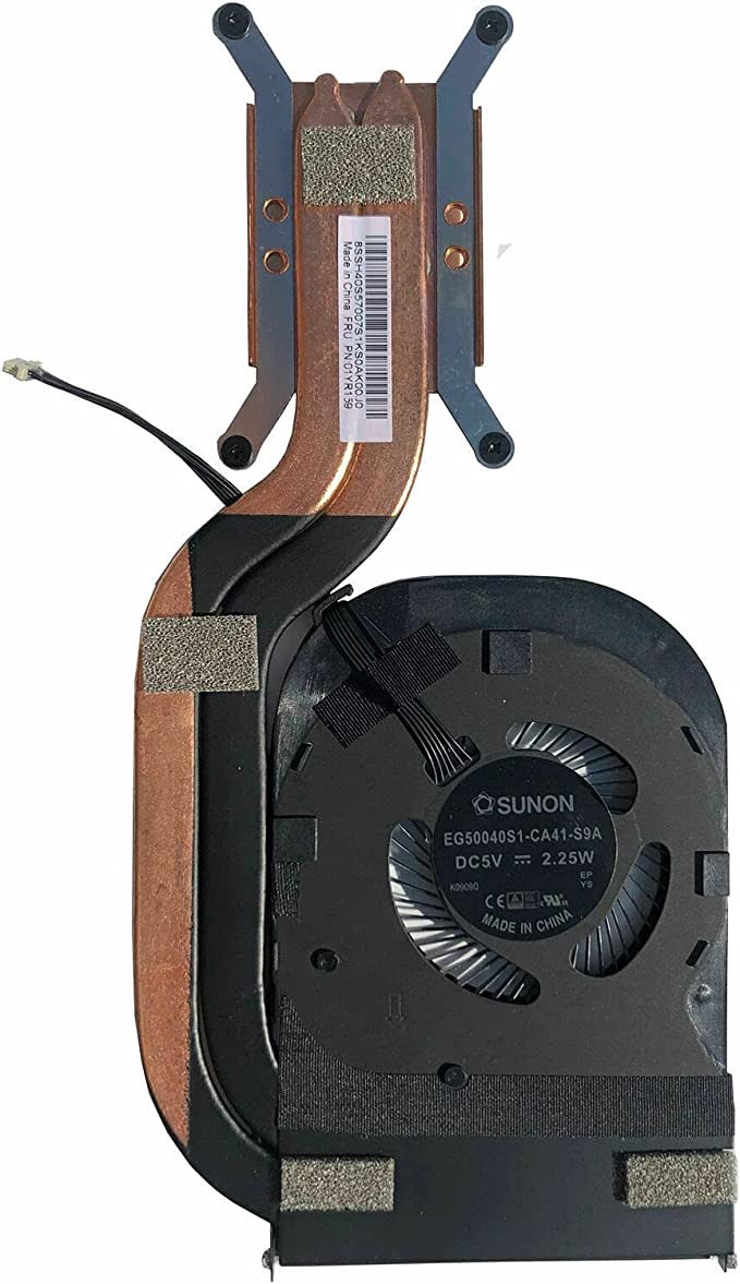 ventilador genuino para ThinkPad X1 Carbon CPU ventilador y disipador de calor 01YR204