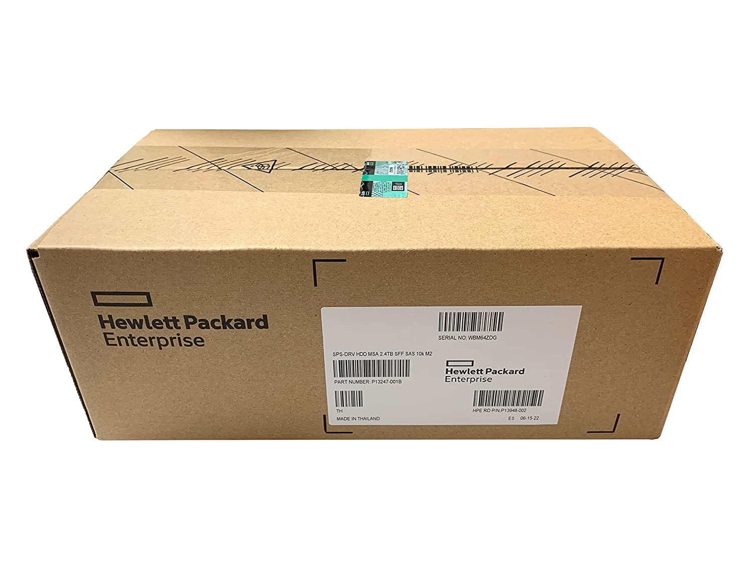 HPE MSA 2.4TB SAS 12G Enterprise 10K SFF M2 HDD R0Q57A