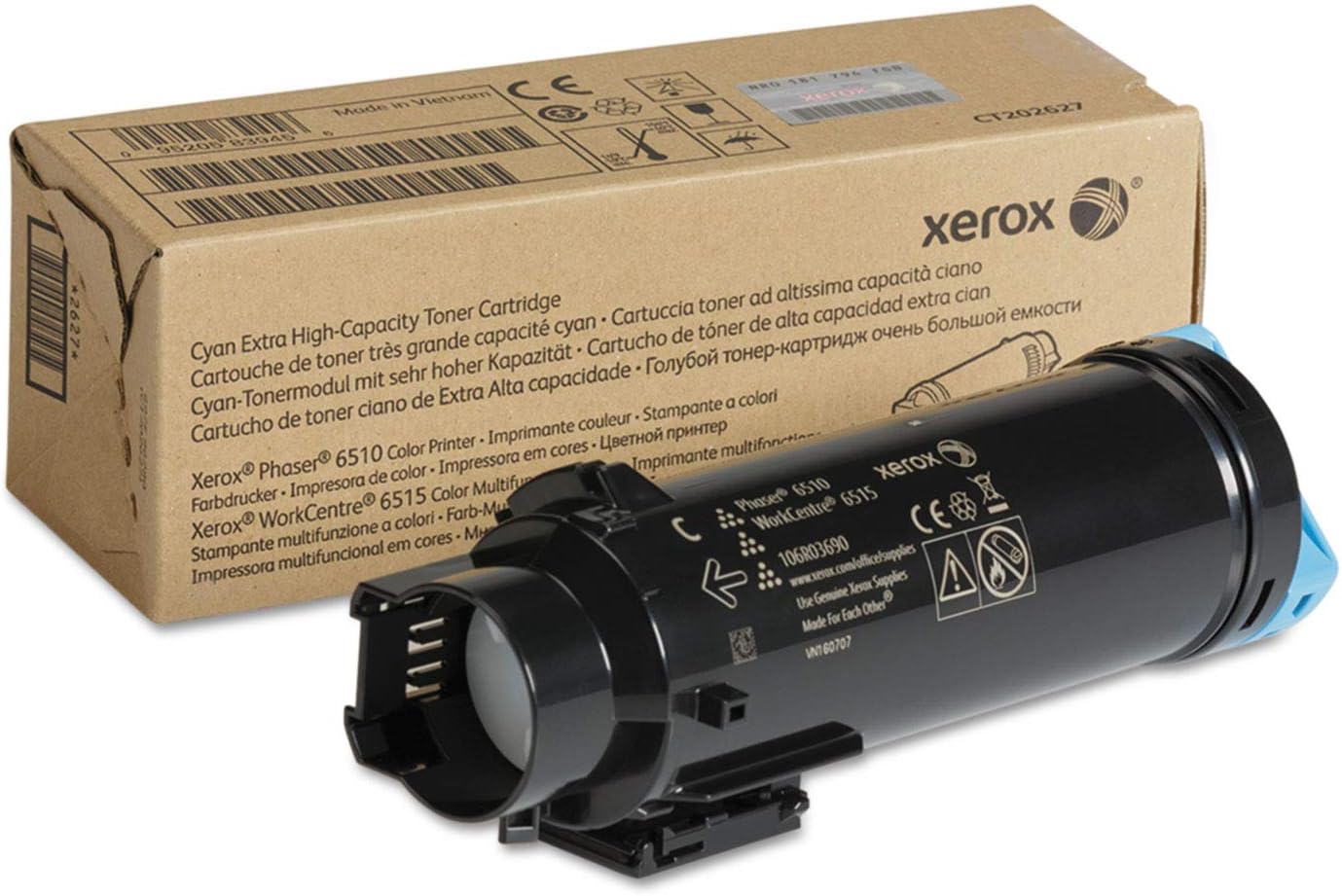 TONER XEROX WORKCENTRE 6515 CYAN ALTA CAPACIDAD 106R03690