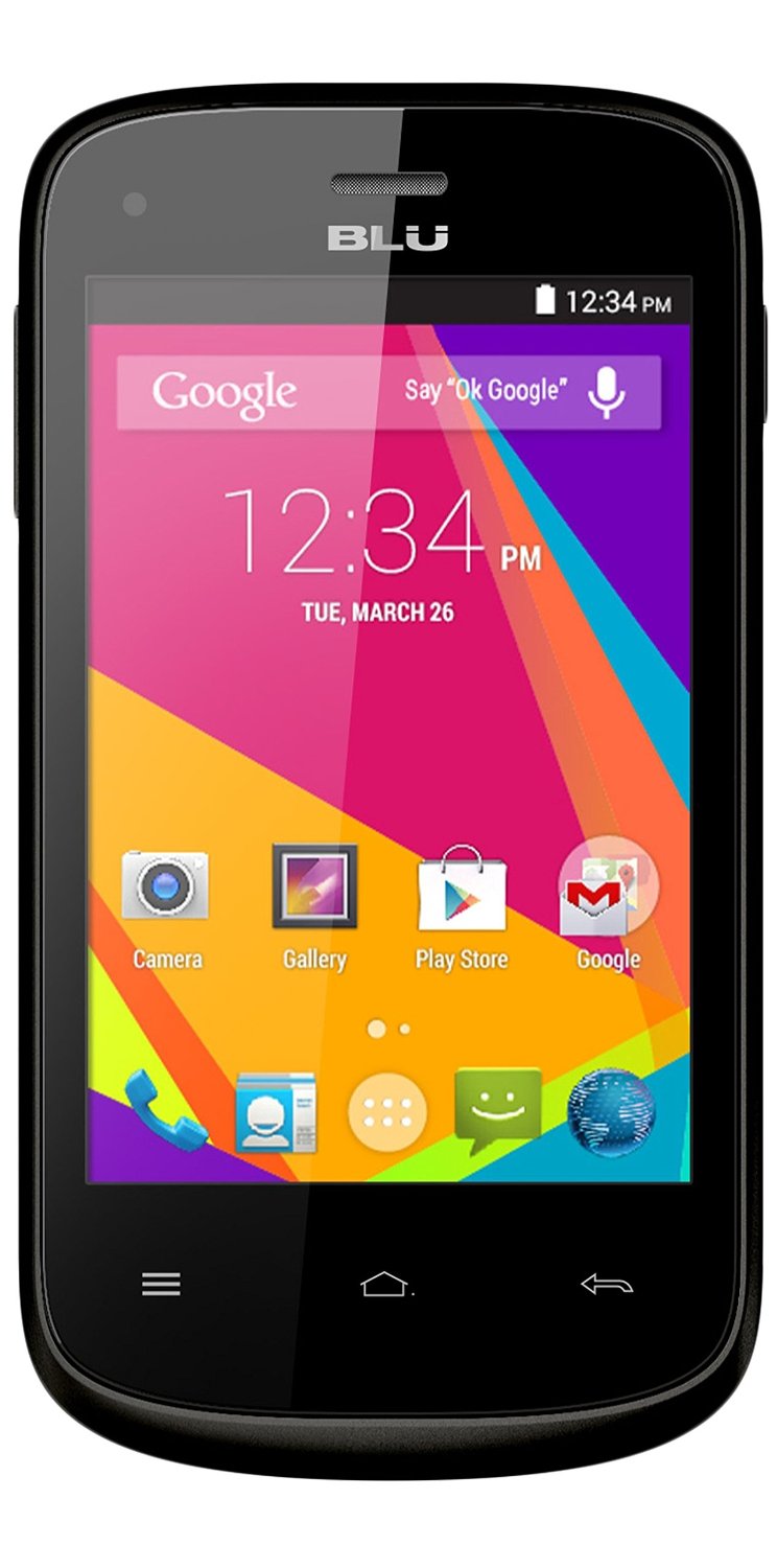 CELULAR BLU Dash JR K Smartphone - Liberado - Negro