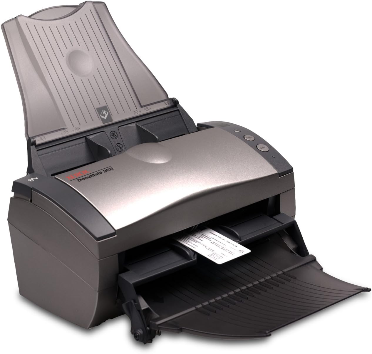 Xerox XDM262i5D-WU DocuMate 262i Color Duplex 38 PPM 76 IPM ADF escáner para documentos y tarjetas de plástico con mejora de imagen VRS y tecnología One Touch ( USADO )