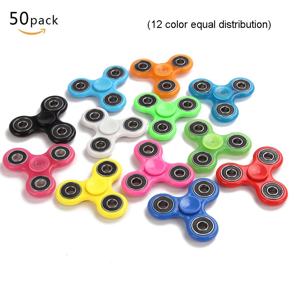 Fidget Hand Spinners 50 PC Colores
