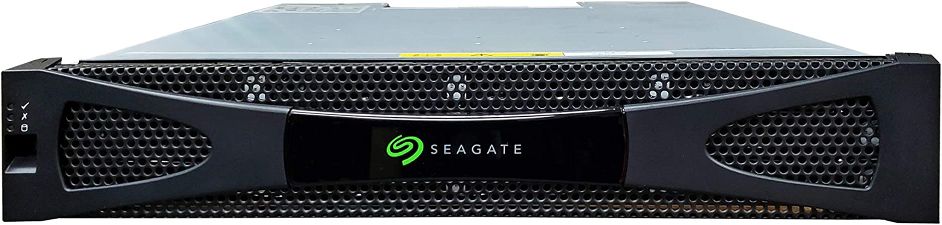 Seagate Exos X 2U12 12 Bay SAN Storage Array Rack Montable 2U con controladores iSCSI duales de 10Gb/s, discos duros SAS de 192 TB y 7,2 K (renovados)