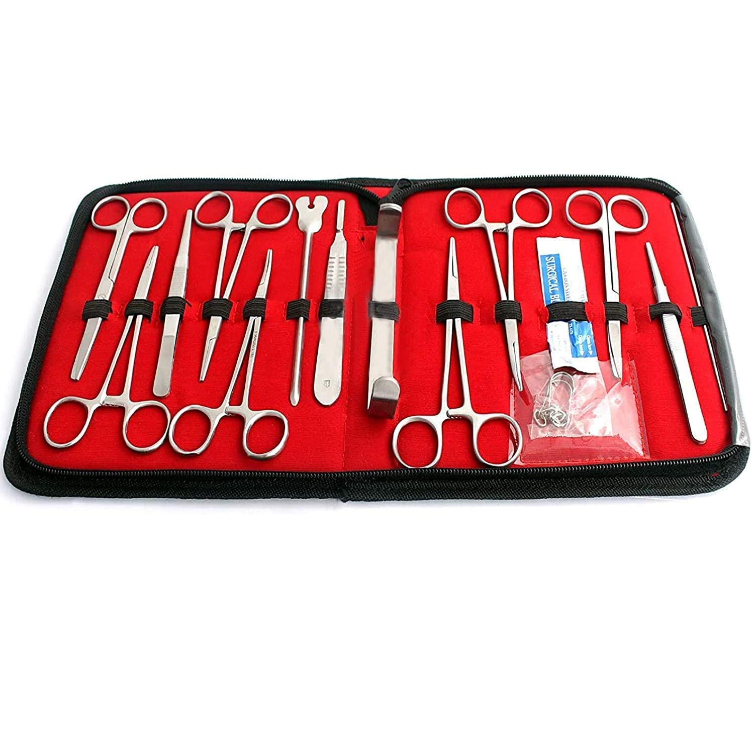 LAJA Imports Kit de instrumentos de estilo militar de campo de 24 piezas