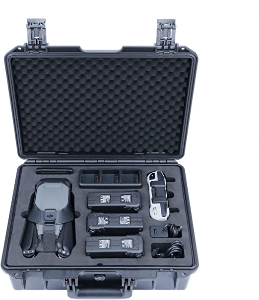 Lykus Titan M310 Estuche maletin case Impermeable para Pack dji Mavic 3 y Mavic 3 Classic, Amplio espacio para bricolaje y estuche para tarjeta MicroSD gratis incluido [SOLO ESTUCHE]