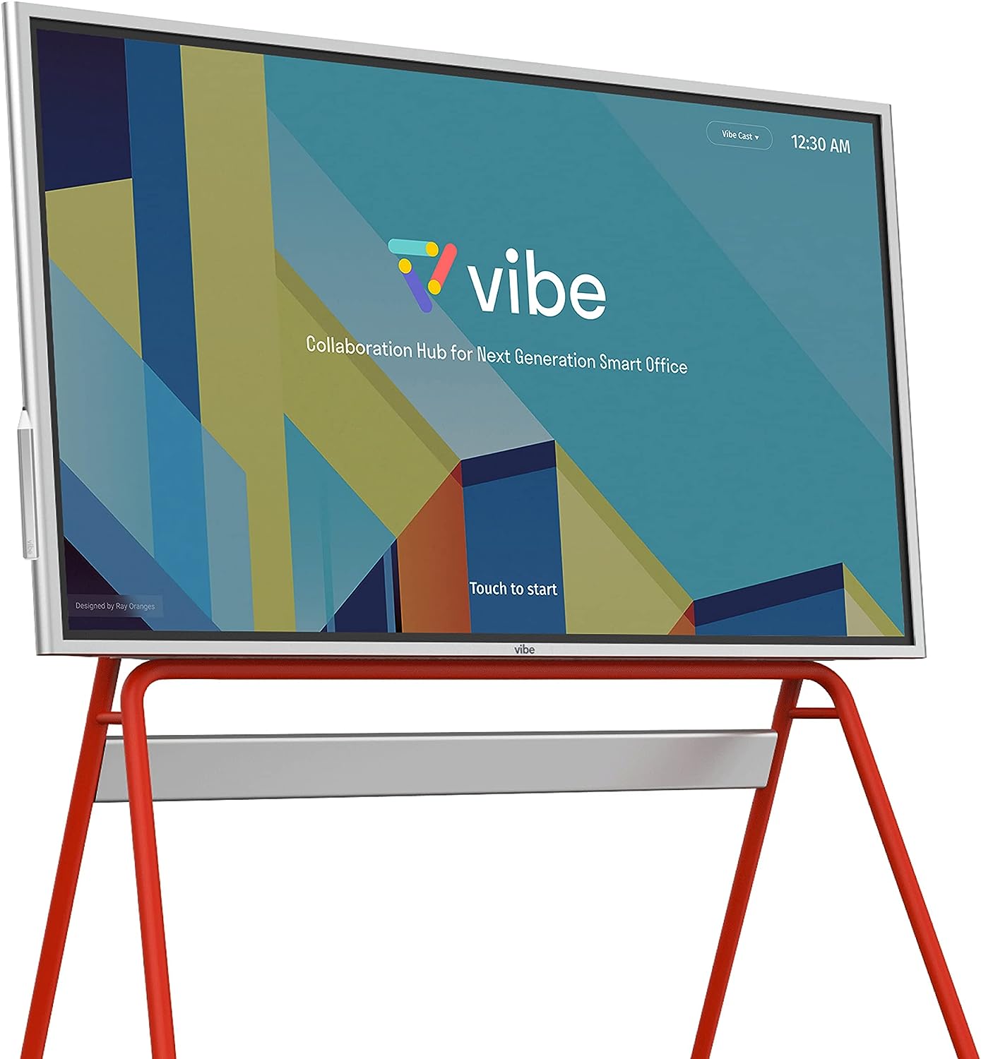 Vibe - Smart Board de 55 pulgadas, visualización táctil, tablero interactivo 4K UHD, computadora todo en uno para oficina y aula con cromado OS y ecosistema de aplicación abierta (V1 renovado)