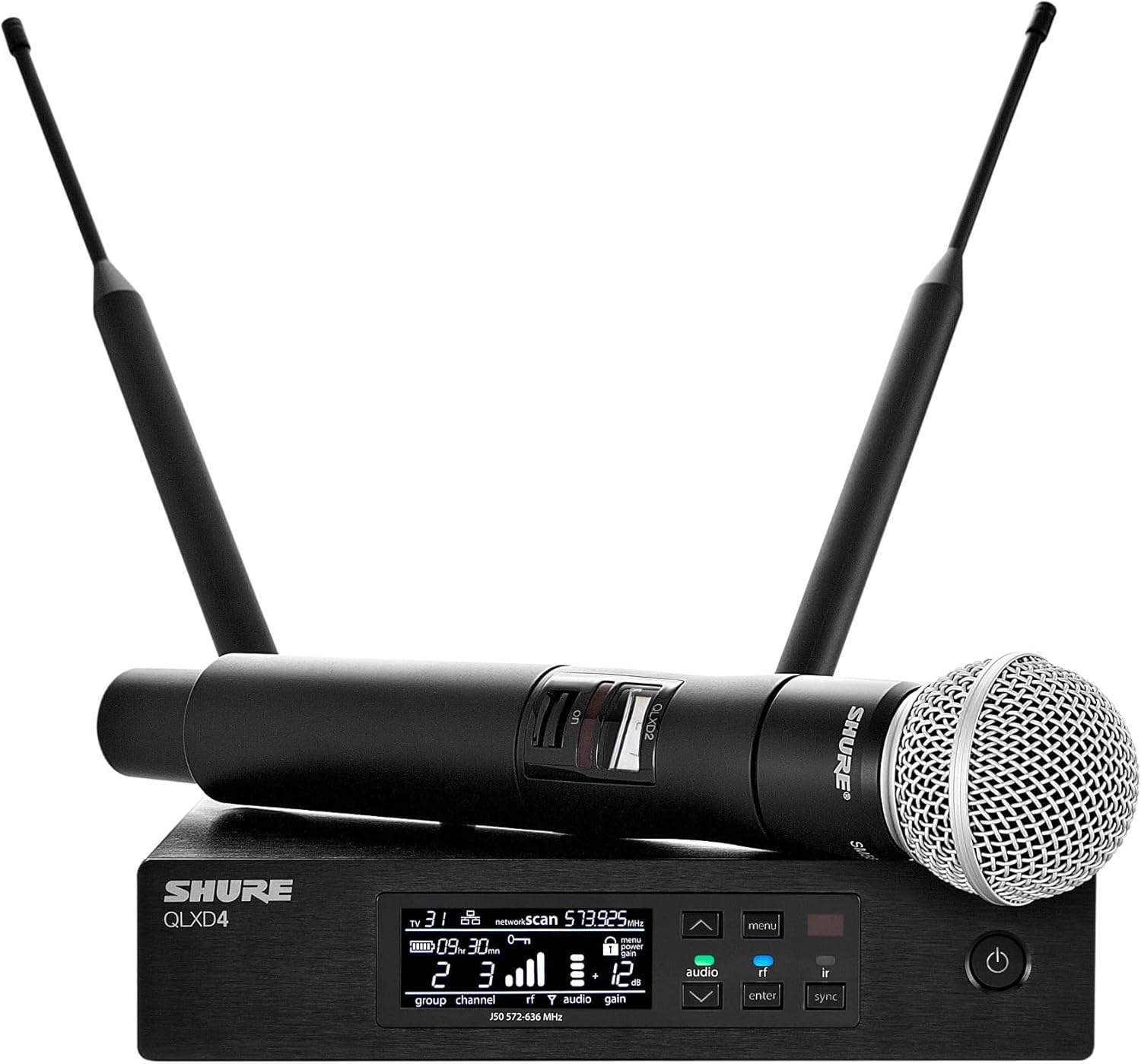 SHURE TRANSMISOR INALAMBRICO CAPSULA SM58 QLXD2/SM58-G50