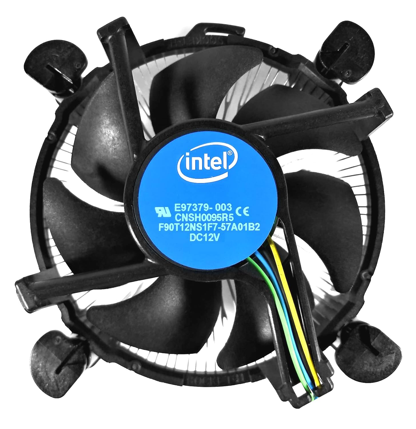 Intel Core i3 / i5 / i7 Socket 1150 / 1151 / 1155 / 1156 4-Pin Connector CPU Cooler With Aluminum Heatsink & 3.5-Inch Fan With TronStore Thermal Paste For Desktop PC Computer (TS9)