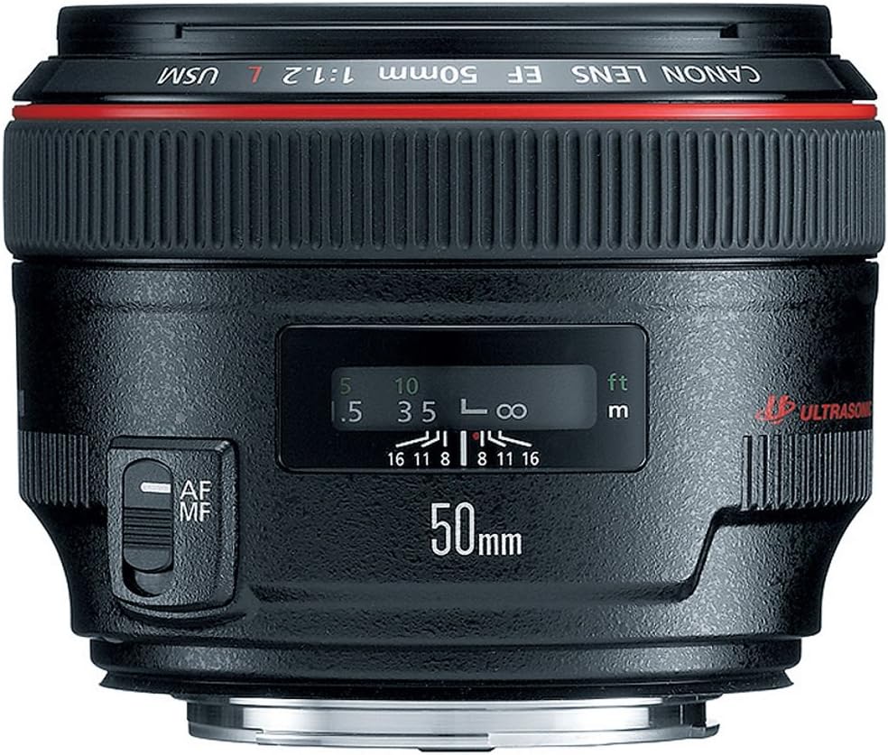CANON LENTE TELEFOTO EF 50MM F/1.2 L USM PARA CÁMARA EOS