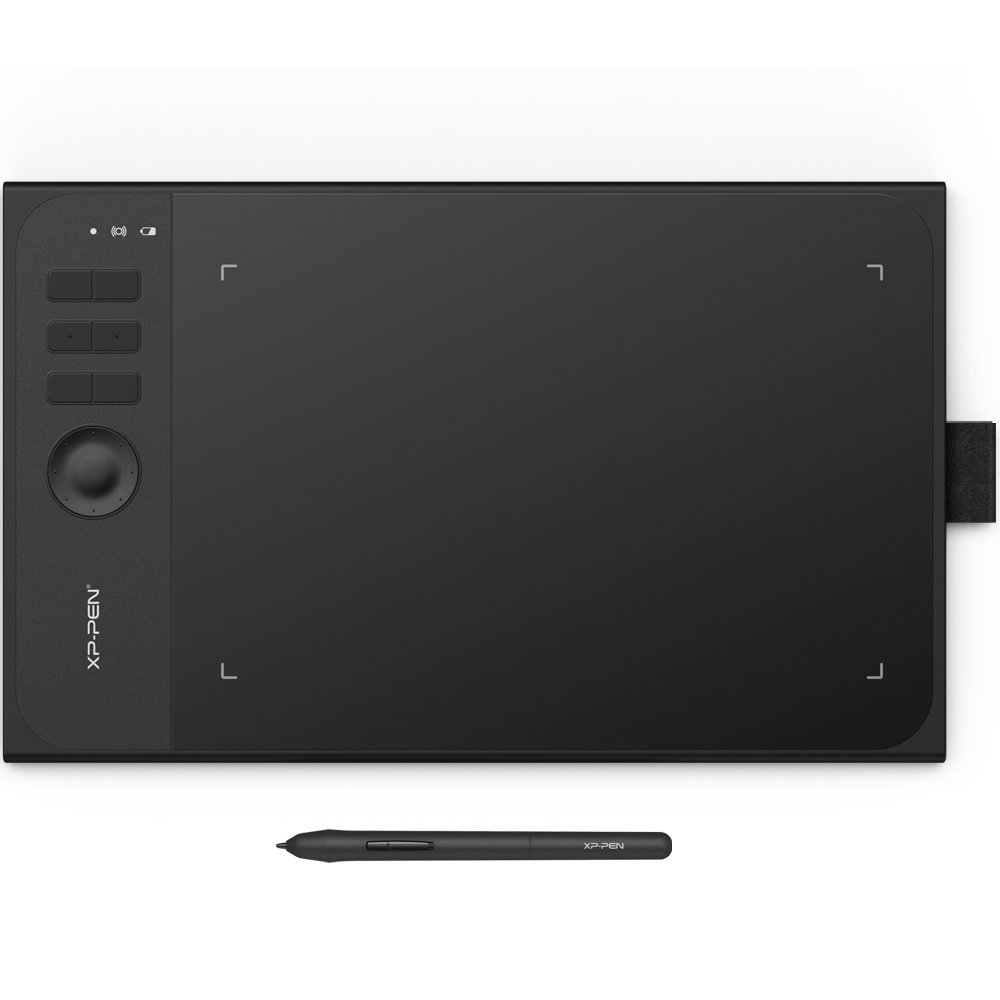 XP-Pen Star06 Wireless 2.4G Graphics Drawing Tablet Digital Tablet Painting Board 6 Hot Keys-10x6 inch
