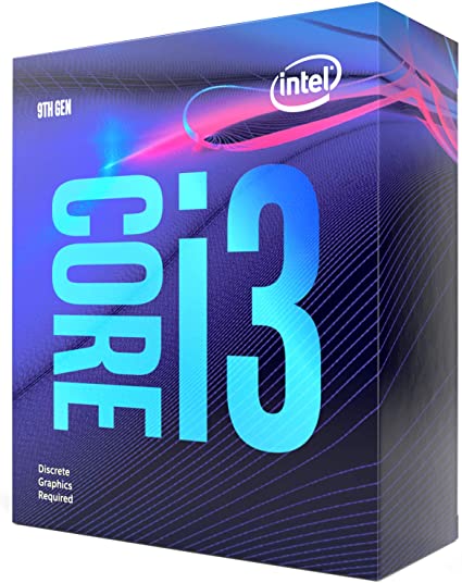 Intel Core i3-9100F Procesador de sobremesa de 4 núcleos Hasta 4,2 GHz sin gráficos de procesador LGA1151 Serie 300 65W